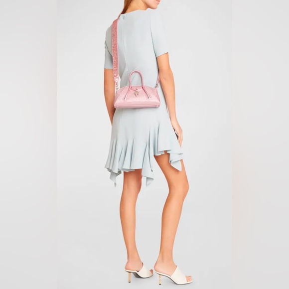 ❌SOLD❤️NWT*Givenchy Antigona Stretch Mini Top Handle in Satin Strass - Picture 5 of 8